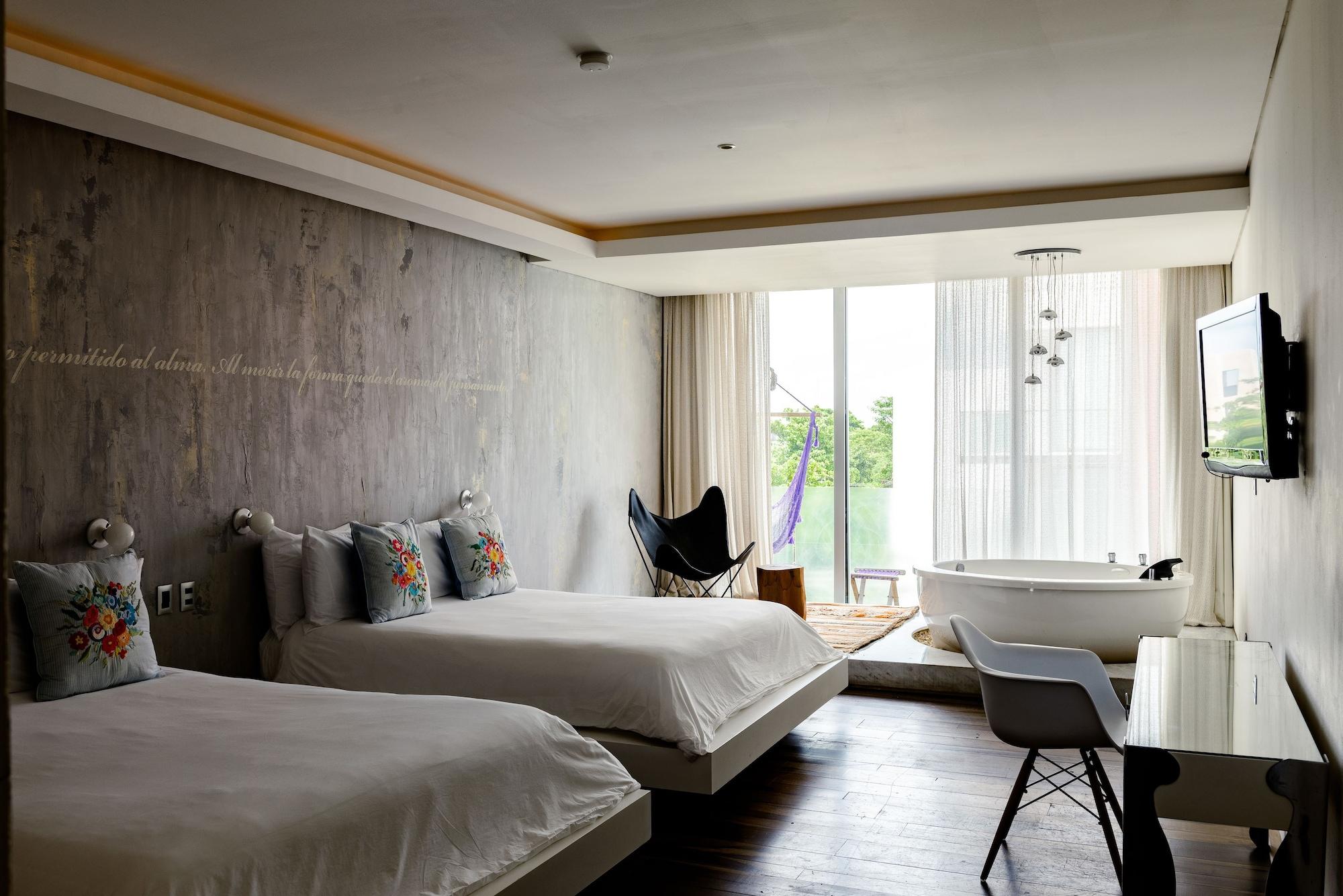 Be Playa Hotel Boutique & Rooftop Bar Playa del Carmen Ngoại thất bức ảnh