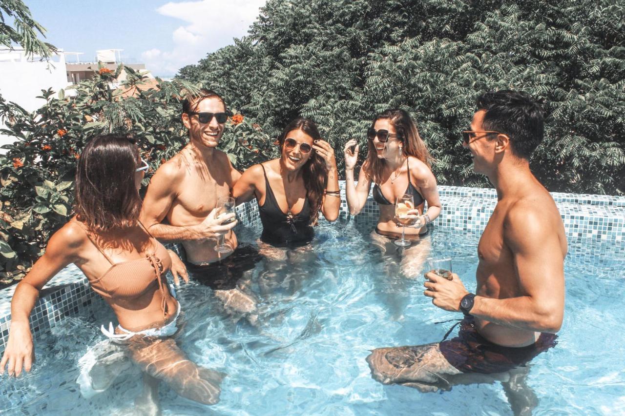 Be Playa Hotel Boutique & Rooftop Bar Playa del Carmen Ngoại thất bức ảnh