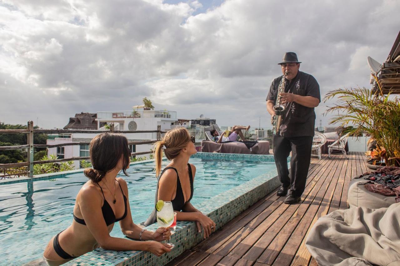 Be Playa Hotel Boutique & Rooftop Bar Playa del Carmen Ngoại thất bức ảnh