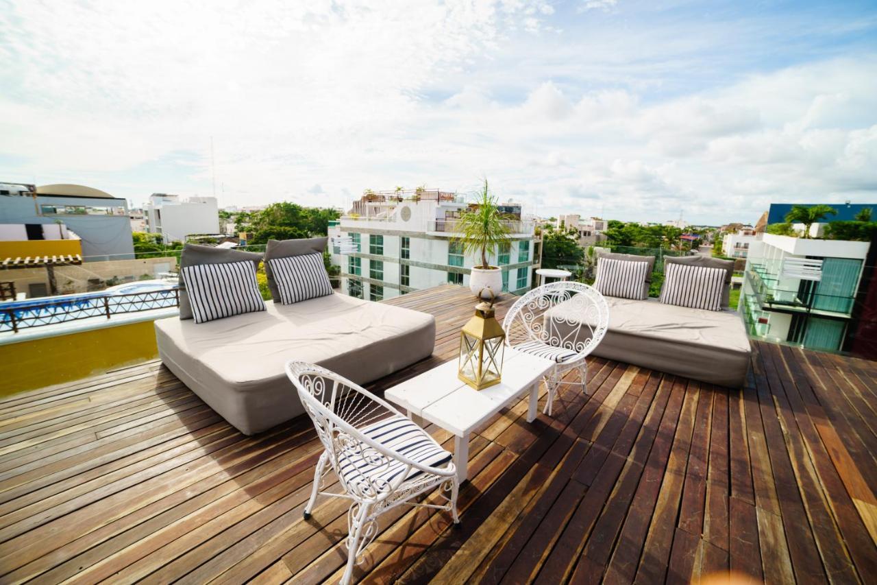 Be Playa Hotel Boutique & Rooftop Bar Playa del Carmen Ngoại thất bức ảnh