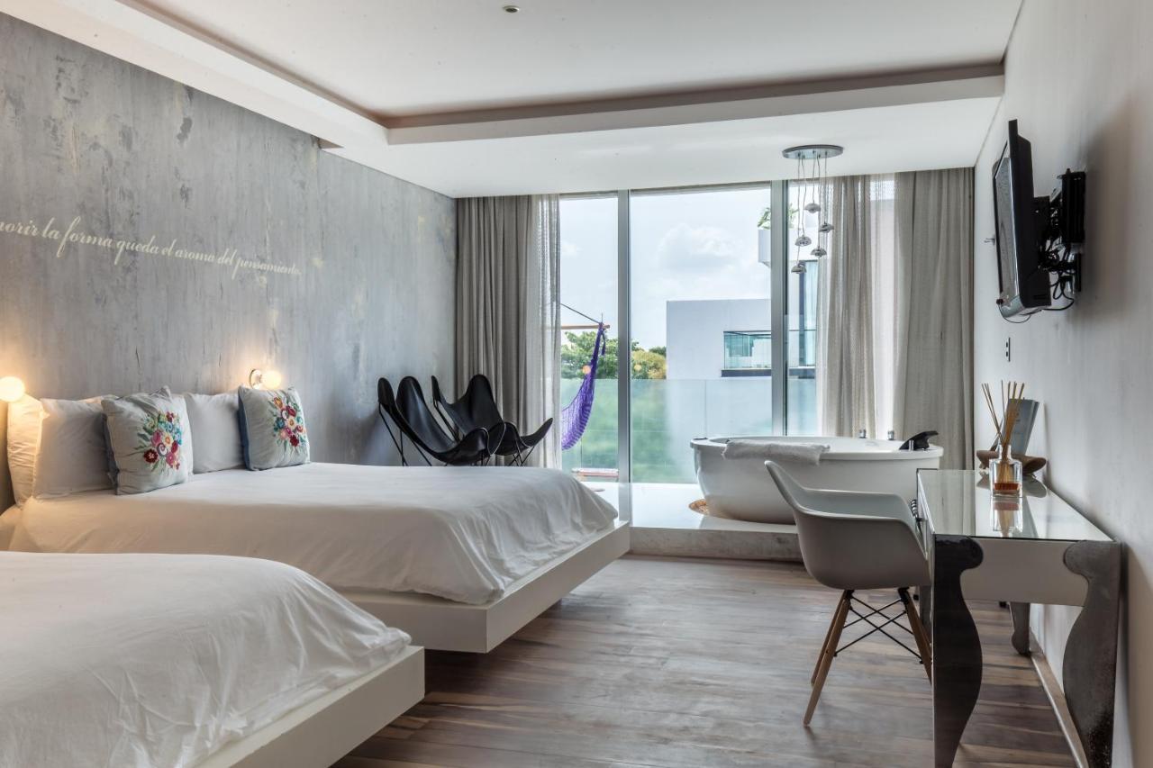 Be Playa Hotel Boutique & Rooftop Bar Playa del Carmen Ngoại thất bức ảnh